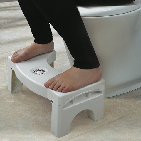 Bathroom Anti Constipation Foldable Plastic Footstool